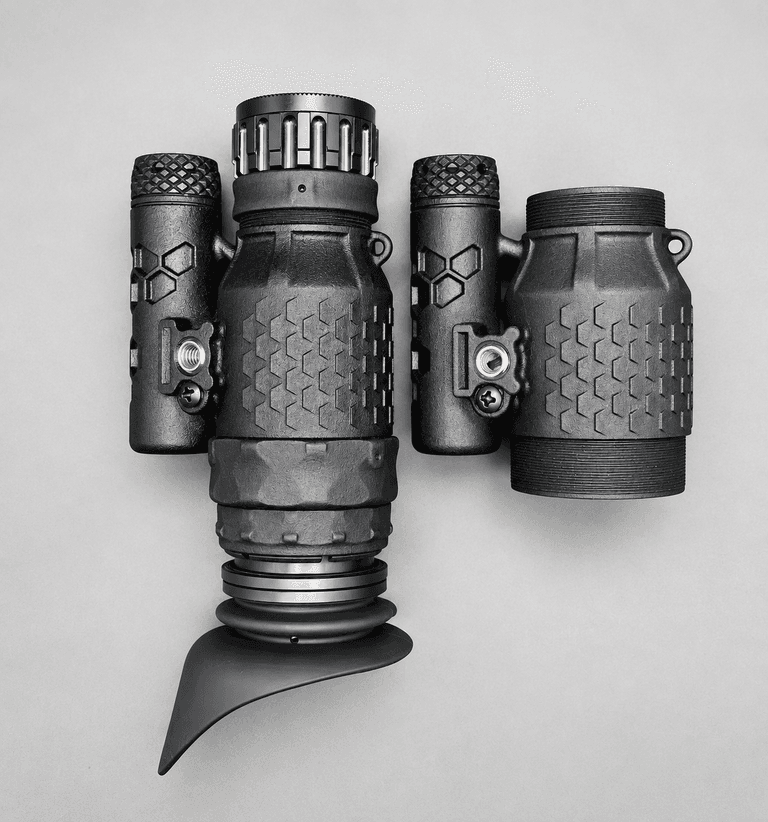 LNVM Housing MK1 | Ultra Light Night Vision Monocular Housing | Silicate Systems