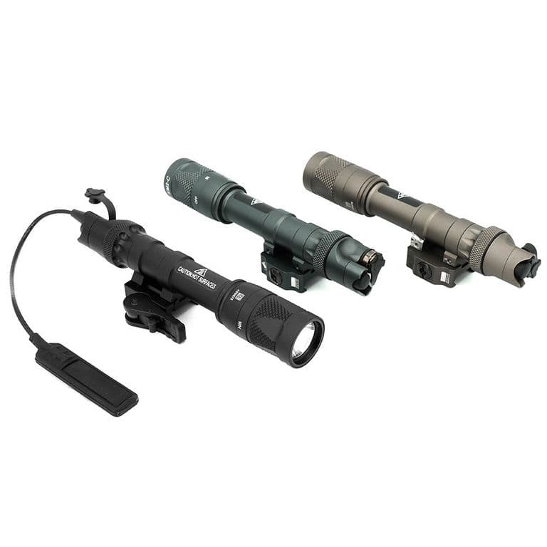 White/IR tactical light - long version - 500 lumens - DS7 switch
